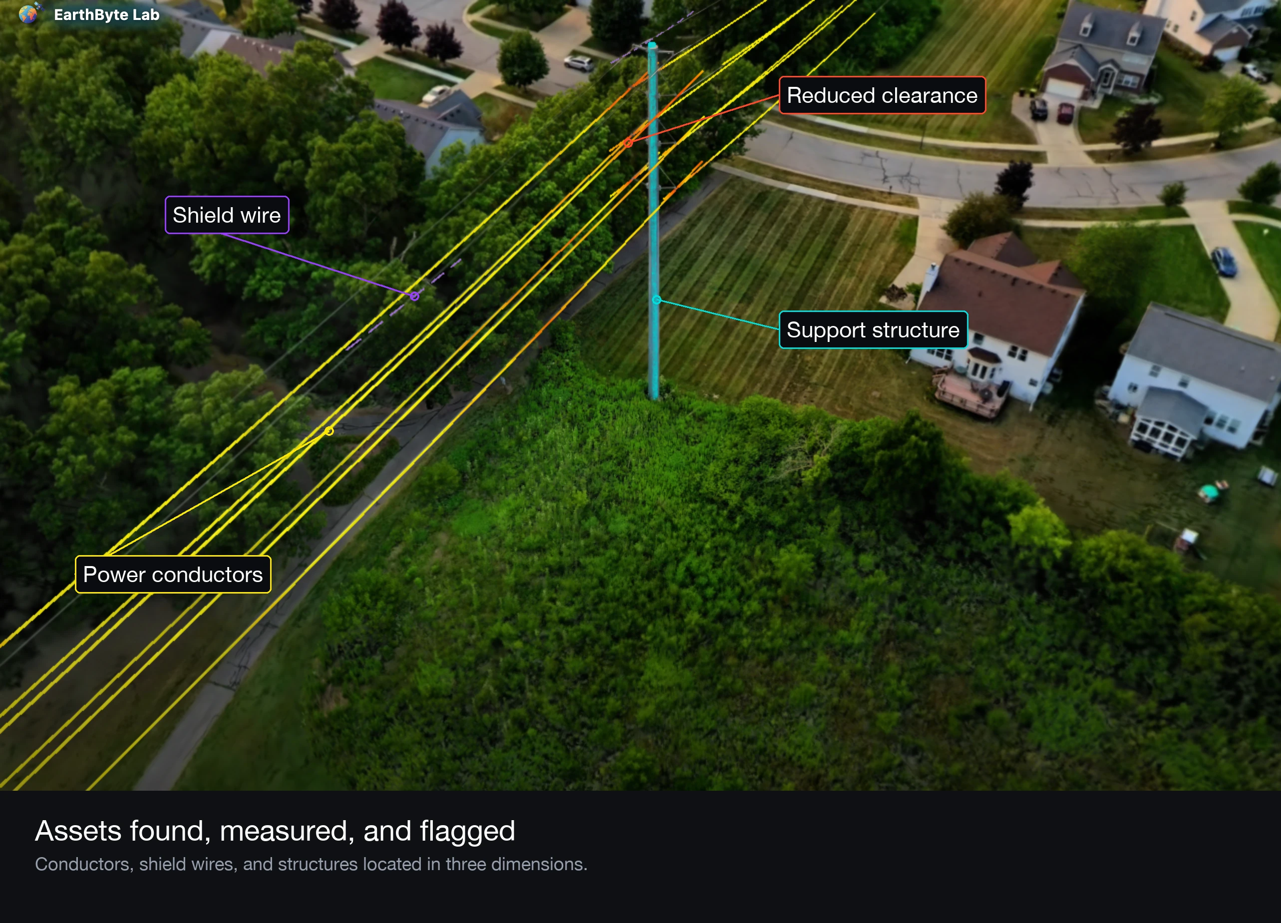 Interactive utility corridor scene